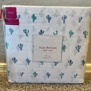 NEW Isaac Mizrahi Cactus King Sheets